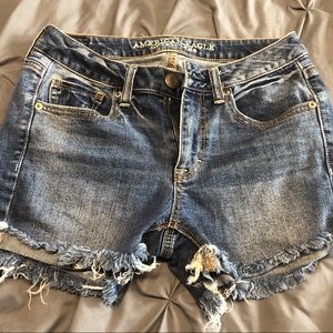 American Eagle Vintage Boot Jean cutoff shorts